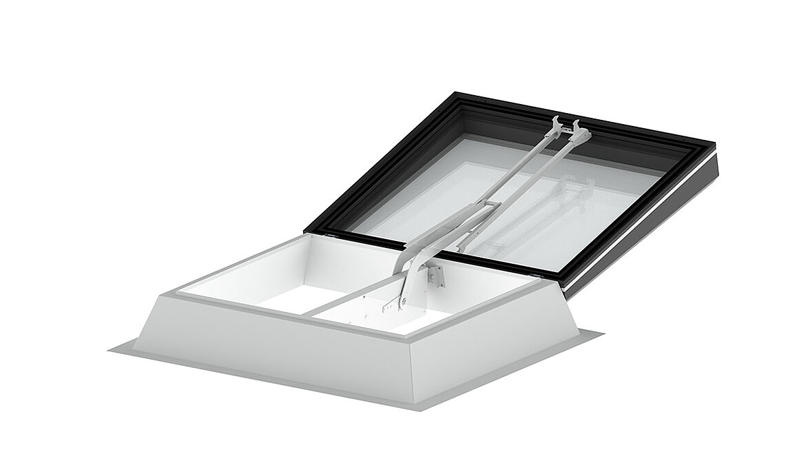 LAMILUX Flachdach Fenster FE 3° RWA-Stellung