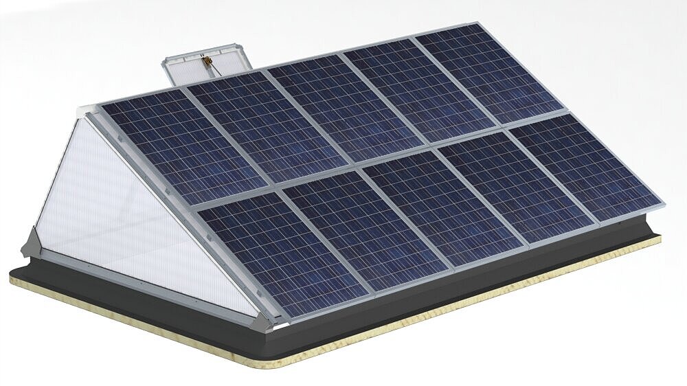 Klappensystem für RWA und Lüftung