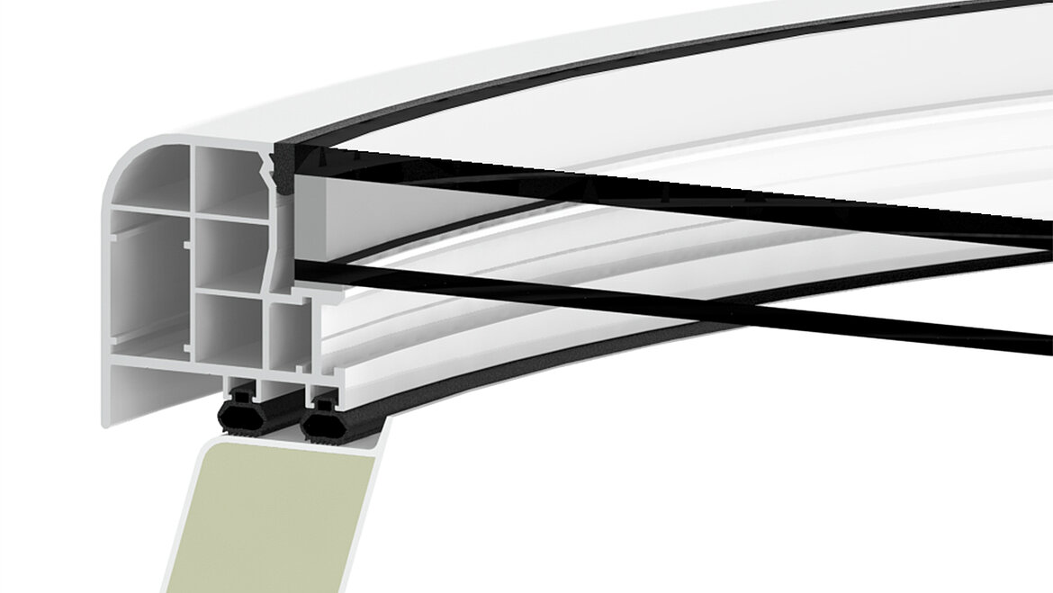 LAMILUX Flachdach Fenster F100 rund Wärmedämmverglasung (MHF) 2-fach LAMILUX Flachdach Fenster F100 rund Wärmedämmverglasung (MHF) 2-fach