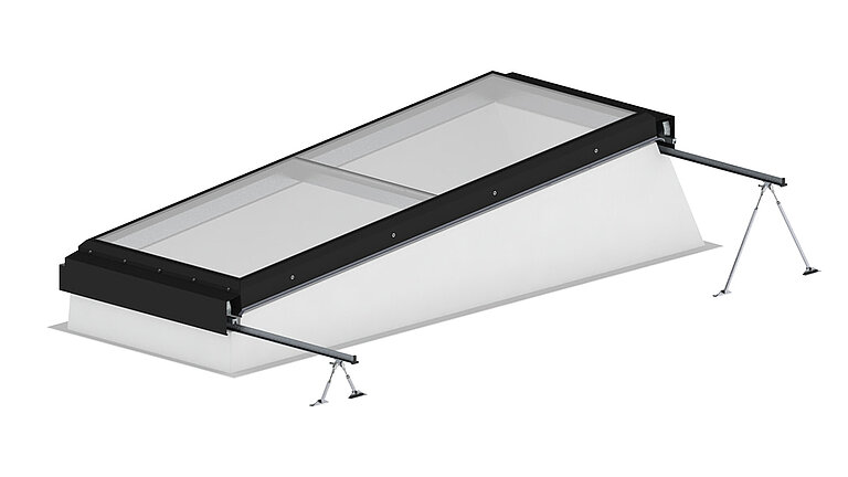 Produktansicht Flachdach Ausstieg Komfort Solo