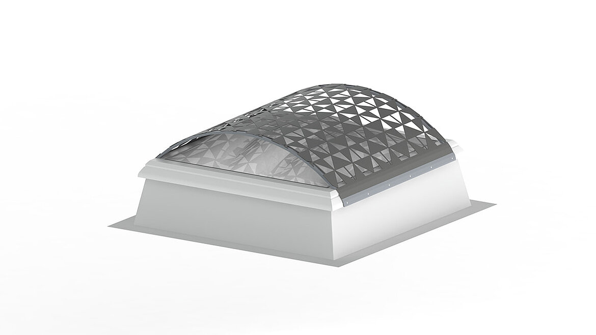 LAMILUX Lichtkuppel F100 W Laubbaumblech