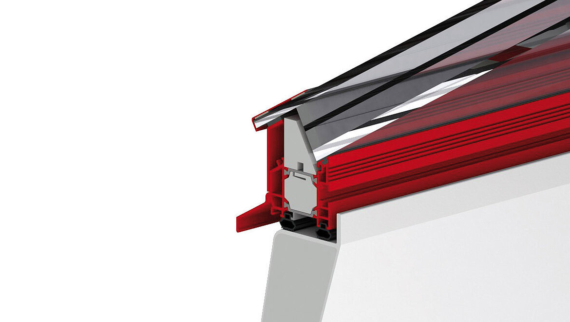 Flachdach Fenster technische Details