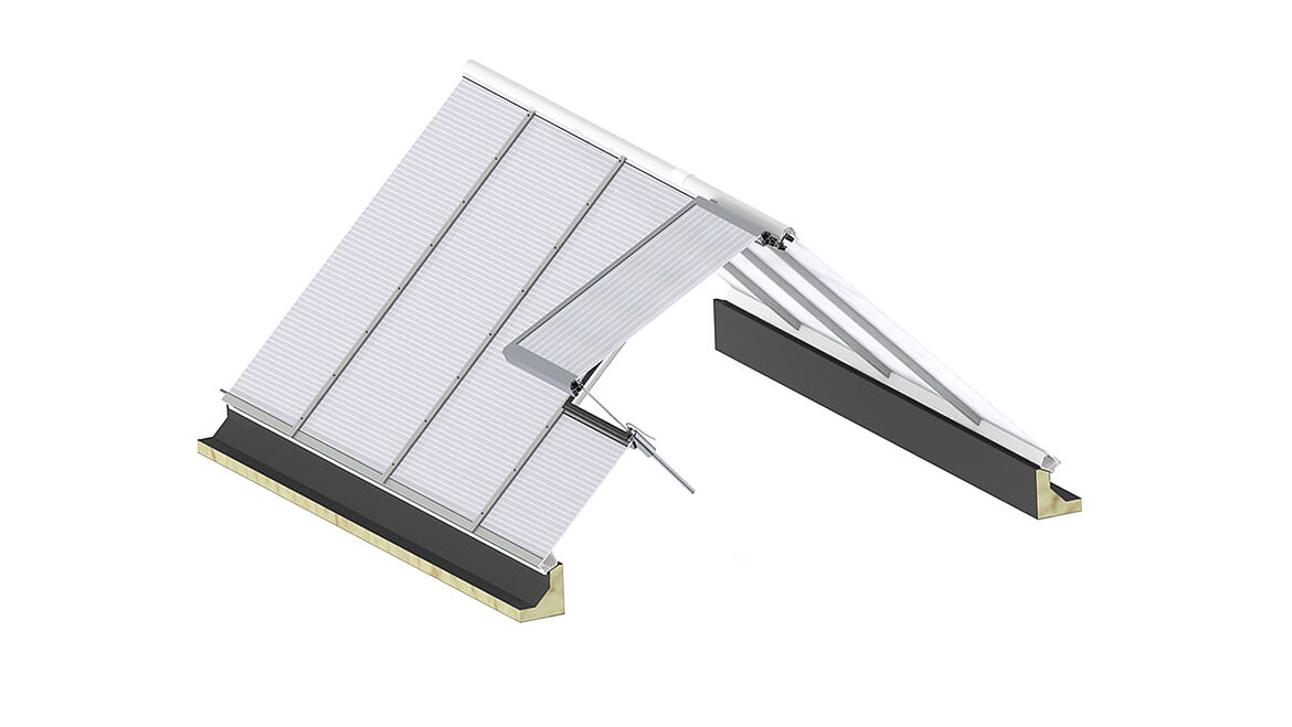 LAMILUX Lichtband S Lüfterklappe SE Einzelklappe