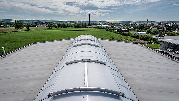 LAMILUX Lichtband Passivhaus - Linnenbrink Warburg