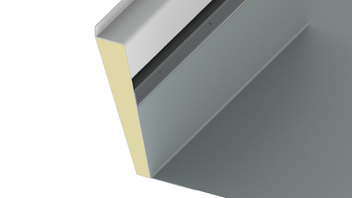 LAMILUX Bitumen-Klemmschiene