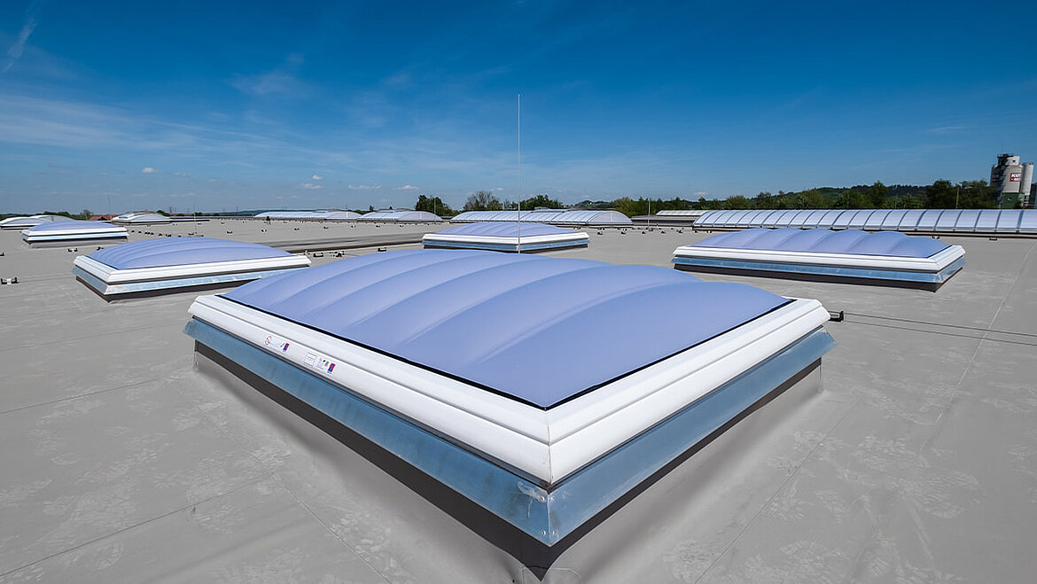 LAMILUX Produktion Tageslichtsysteme
