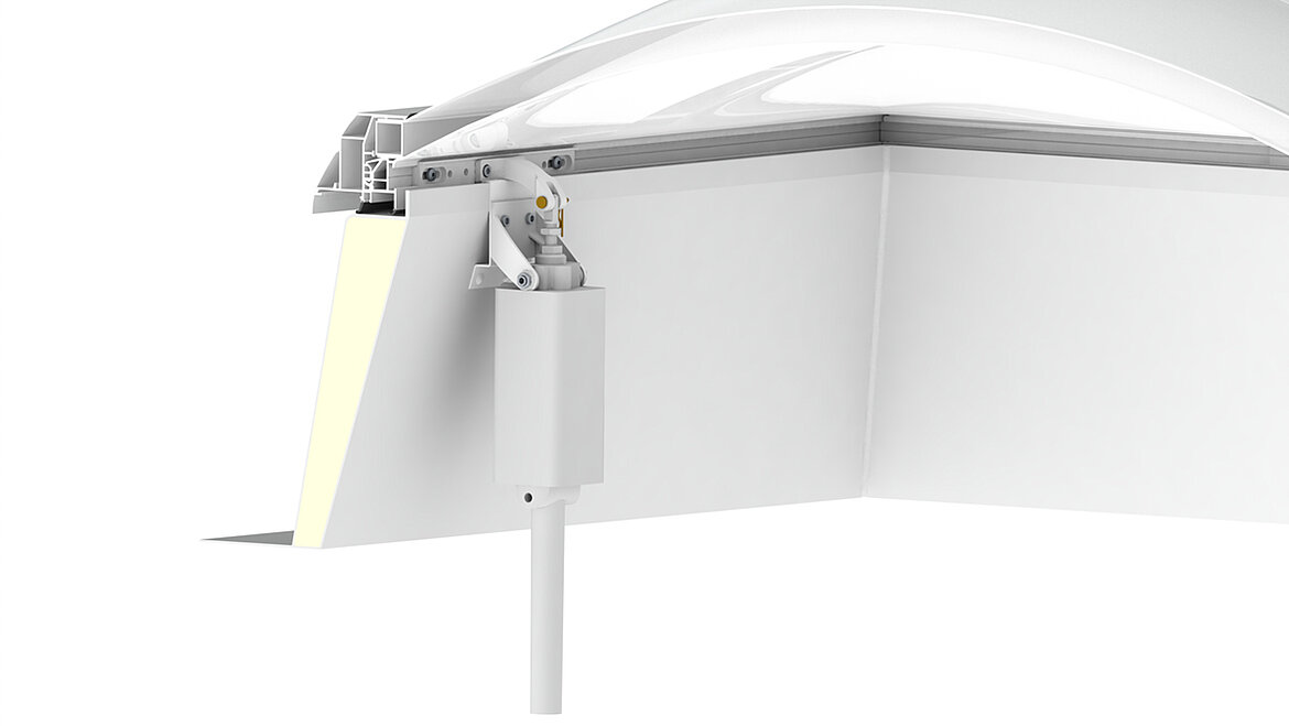 LAMILUX Lichtkuppel F100 W Elektromotor