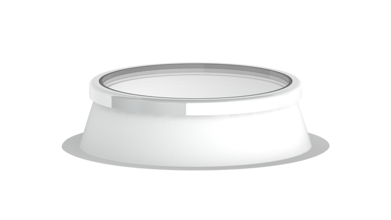 Flachdach Fenster F100 rund von LAMILUX klein