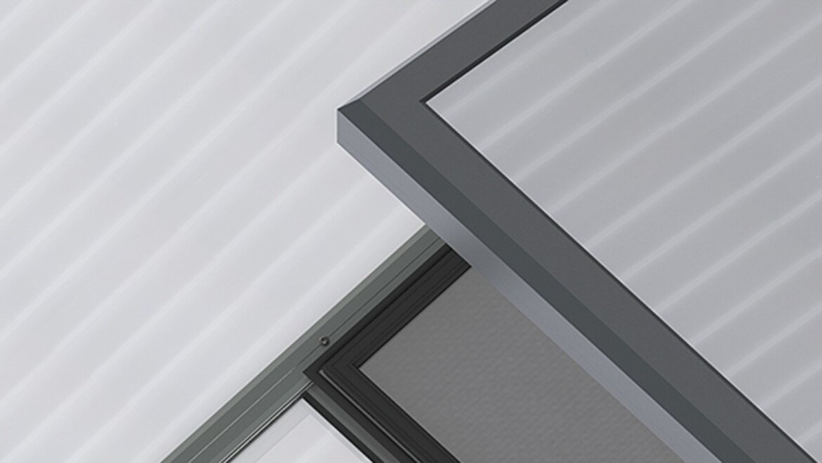 LAMILUX Lichtband Insektenschutzgitter