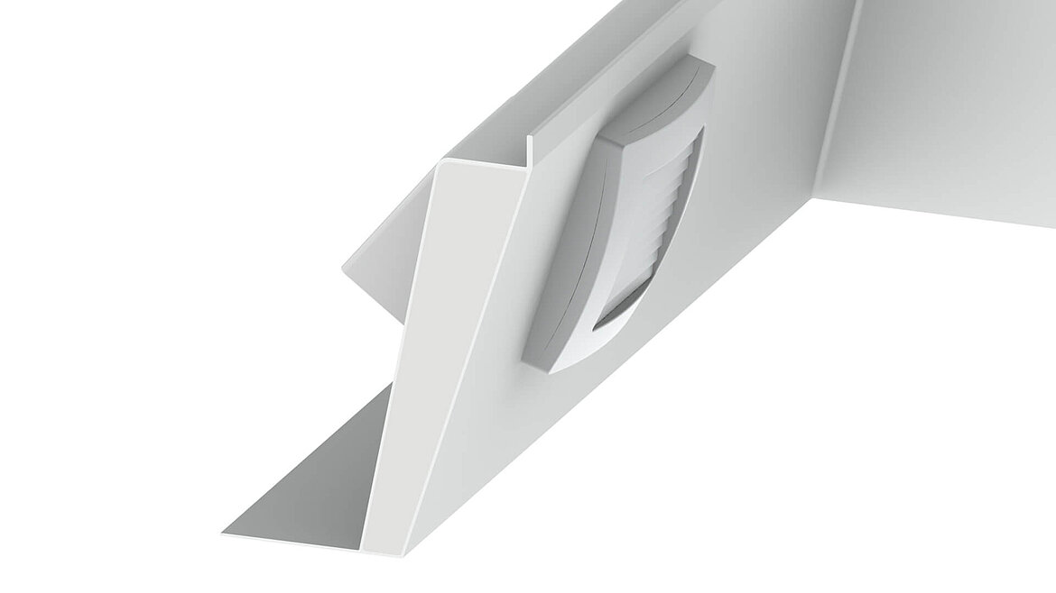 Flachdach Fenster Kleinraumlüfter