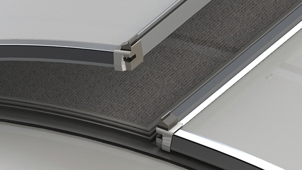 LAMILUX Lichtband Insektenschutzgitter