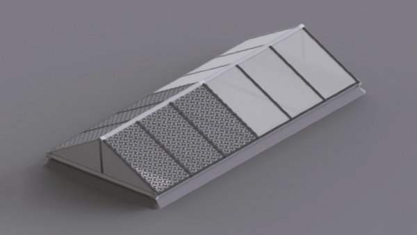 LAMILUX Lichtband Sonnenschutz