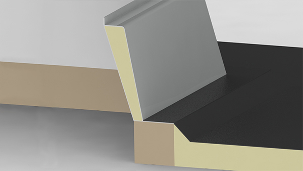 LAMILUX Bitumenanschluß