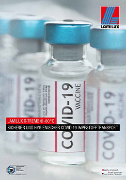 COVID-19 Impfstofftransport