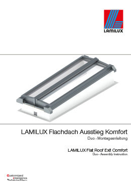 Flachdach Ausstieg Komfort Duo